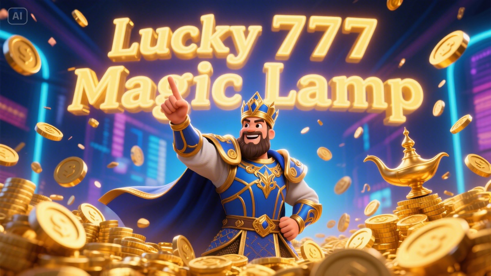 Lucky 777 Magic Lamp